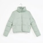 Funnel collar puffer jacket
