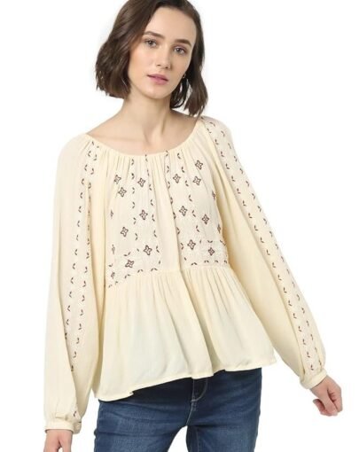 Women's Rayon Blend Regular Fit Top