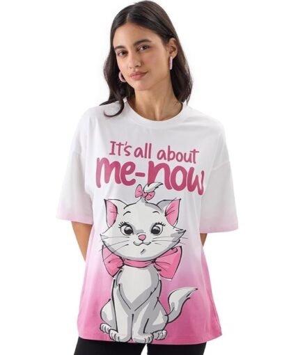 Oversized T Shirts for Women T-Shirt Girls Cotton Casual