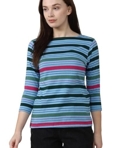 Vah Women's Cotton Regular Fit T-Shirt