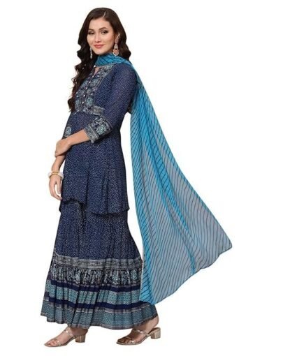 Rang Women Polyester Printed Suit Set